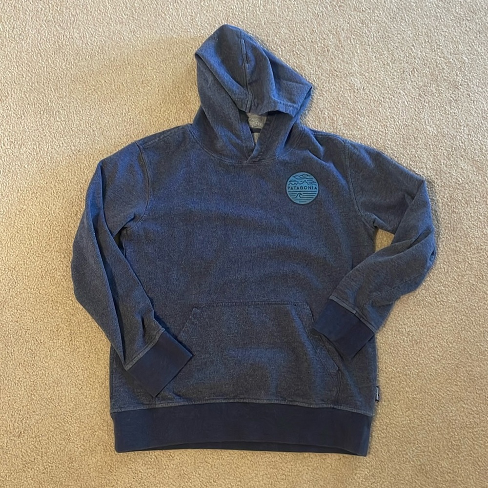 Patagonia Kids Blue Hoodie
